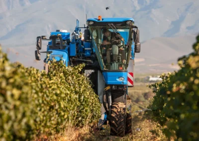 Nettoyage d'engin viticole près de bordeaux