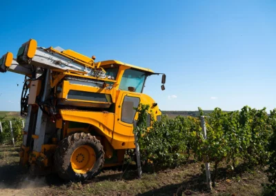 Nettoyage d'engins agricole et viticole